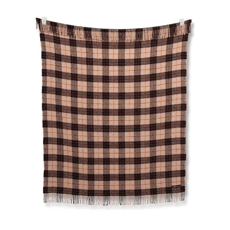 Blanket series with textured designs for added style-Vintage Plaid Blanket Collection (Select from 6 Designs)